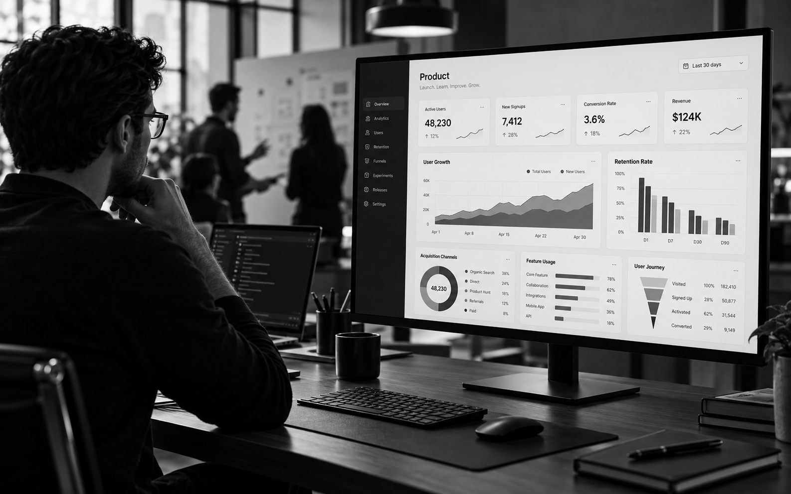 Jafeon launch and improve process visual